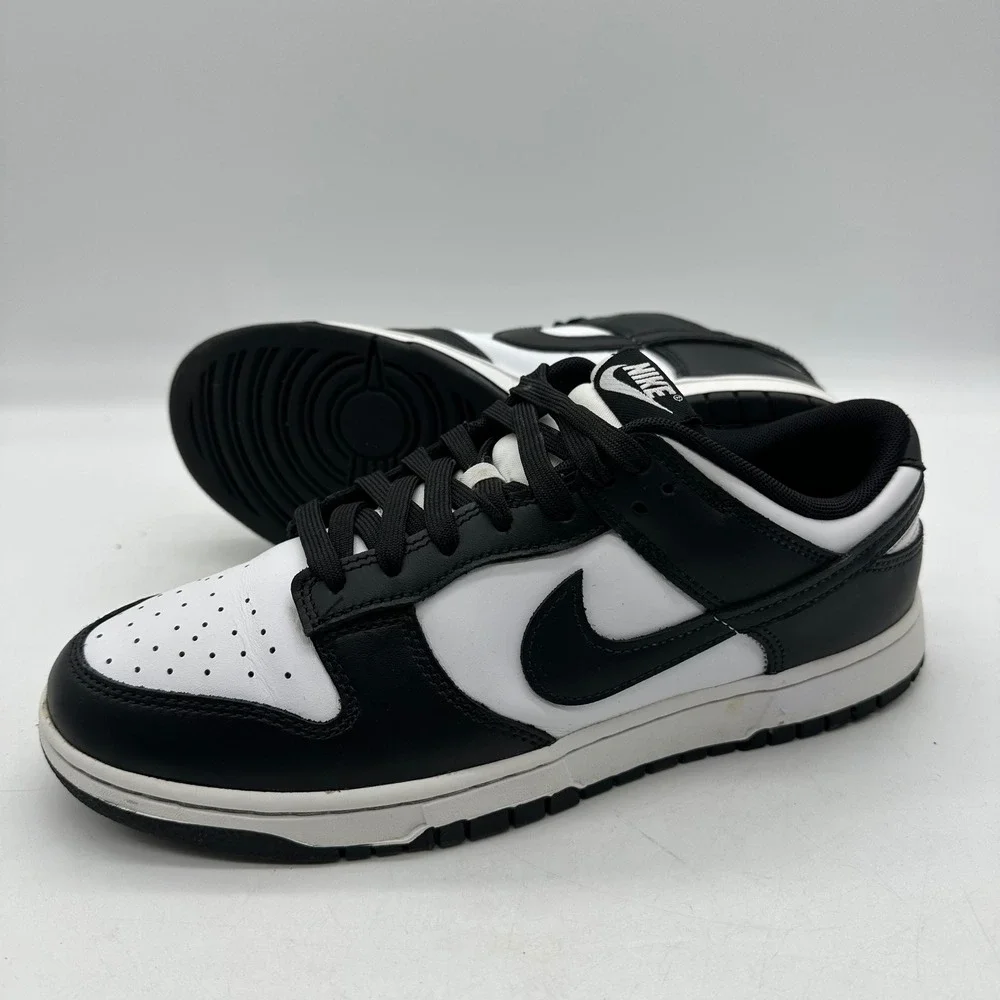 Nike DD1391-100 Mens Size 9.5 Shoes Black White Dunk Low Retro Panda Sneakers